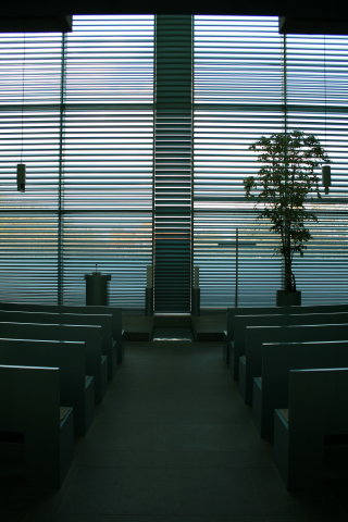 Treptow Crematorium, chapel